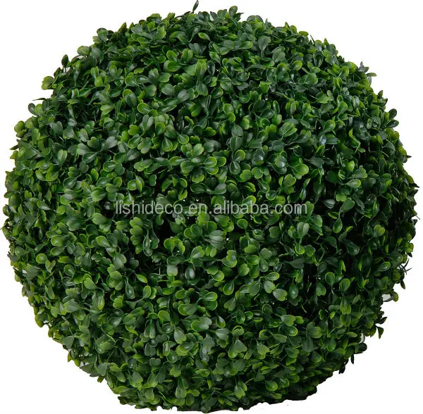 Artificial Boxwood Topiary Ball For Garden & Wedding Decoration