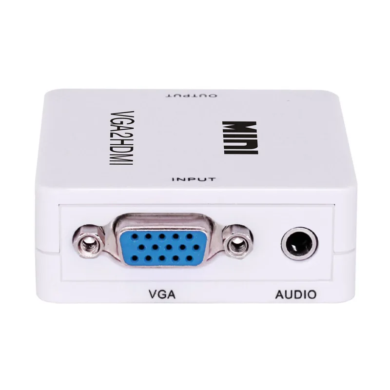 Convertisseur Micro HDMI Vers VGA 1080P - Compatible Raspberry Pi 4B, Fiche Plaquée Or, Plug And Play