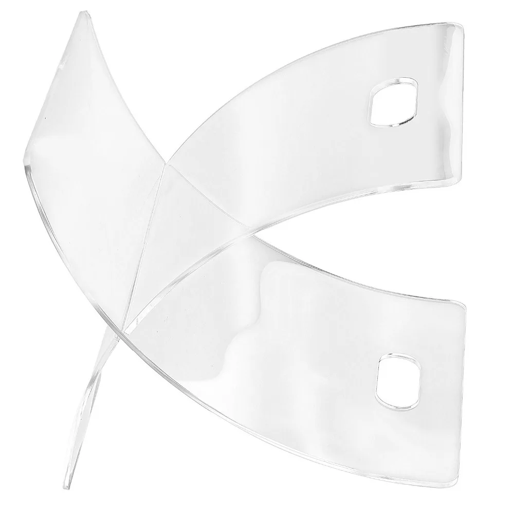 New Xshaped Acrylic Magazine Holder Rack Clear Desk Organizer With