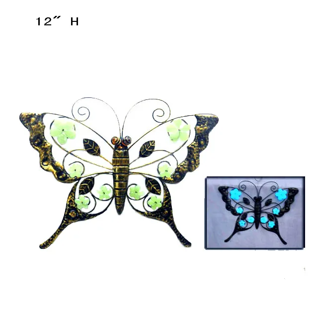  glow in dark wall art butterfly dragonfly