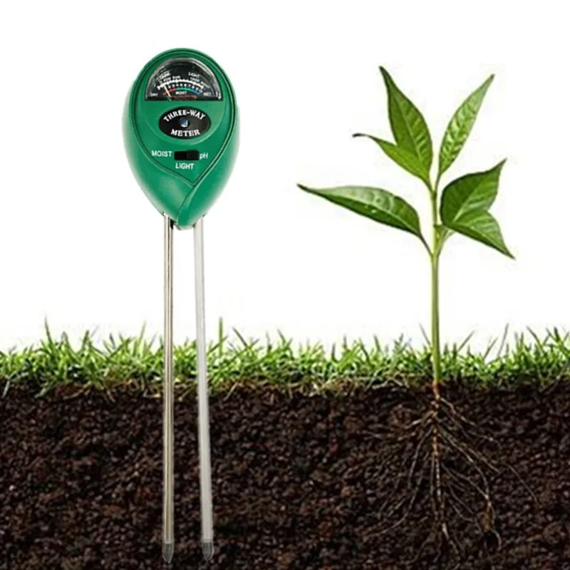 高品质的土壤水分湿度计花园植物花3 在1 光测试的ph 测试仪 Buy 土壤ph 湿度计 湿度计 土壤检测试剂盒product On Alibaba Com