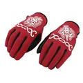 1 Pair Pharaoh Pattern Man Woman Cycling Gloves Outdoor Sports Motorcycle Equipment Racing Windproof Warm Gloves