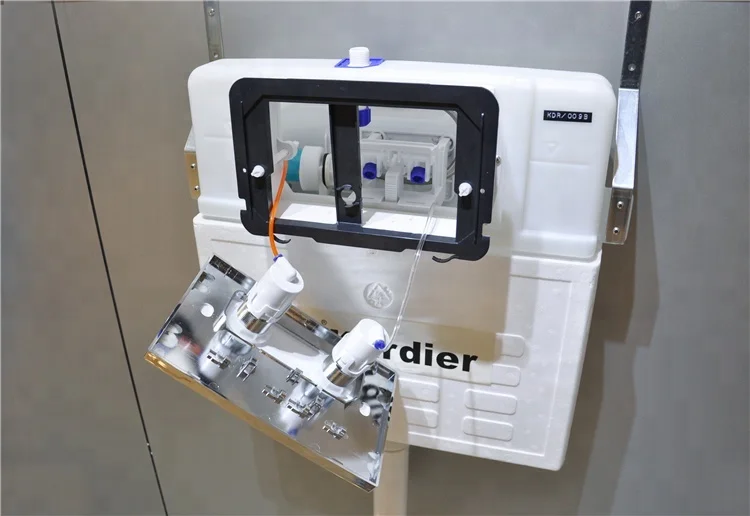 air Plate Dual Flush Pneumatic Toilet Flush Water Cistern tank for Standing Floor Toilet