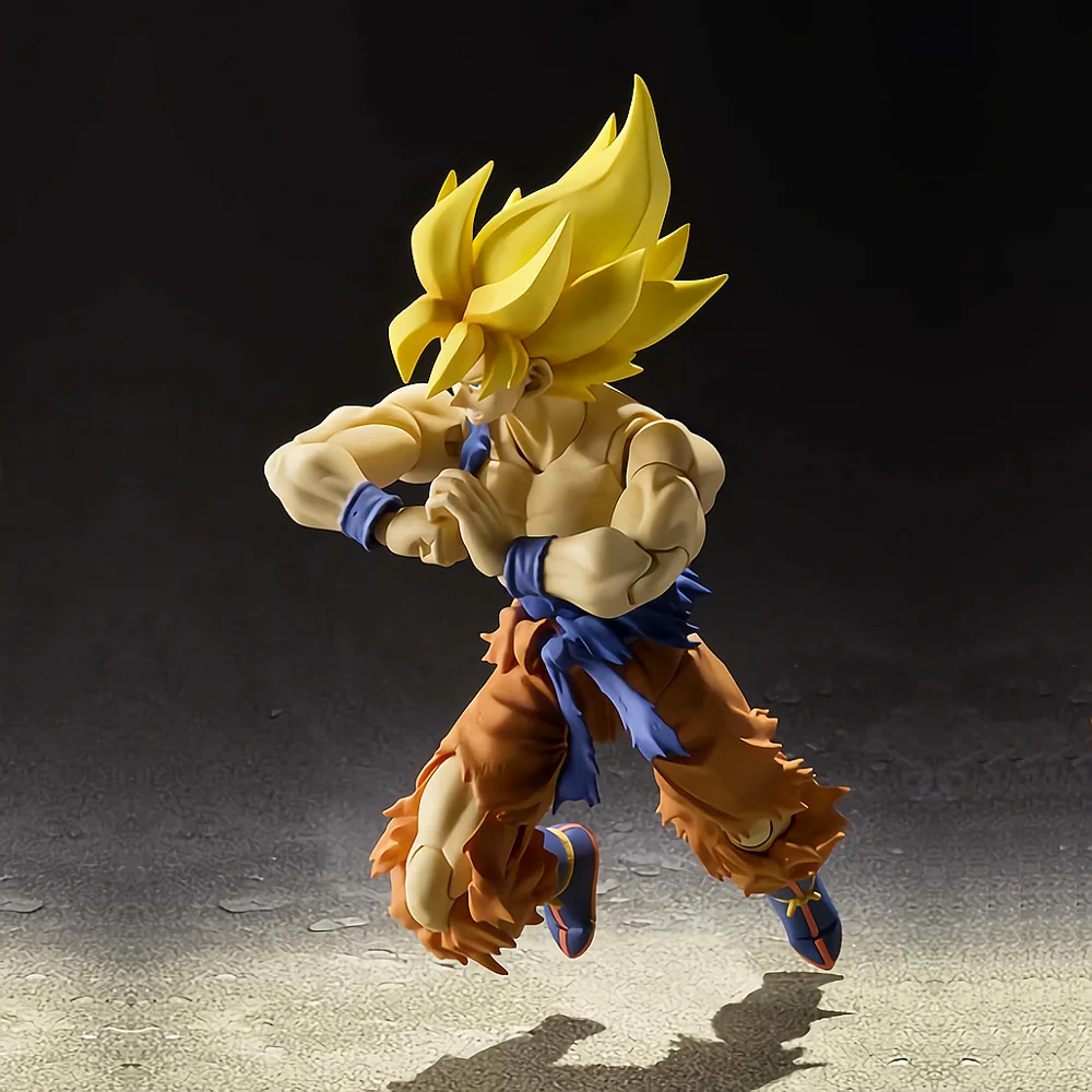 Figurine Dragon Ball Z SH Figuarts Goku Super Saiyan Arc Namek - Bandai