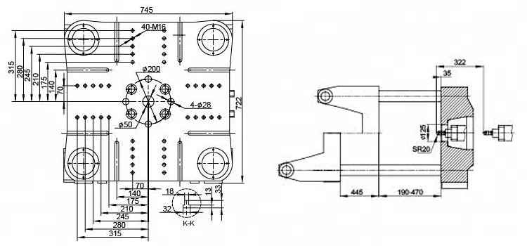 SANSHUN Servo Motor Plastic Machine Injection Molding 185 Ton Plastic Cup Injection Machine