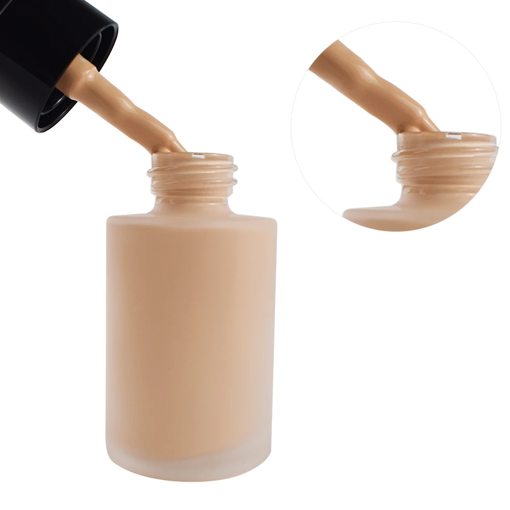 Factory Price Professional Cosmetic Make up Beauty Foundation 12 Colors Liquid Foundation
