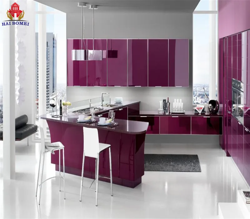 Какие цвета кухни в моде фото Bomei Factory Modern Kitchen Cupboard Cuisine Pantry Cabinet Designs - Buy High 