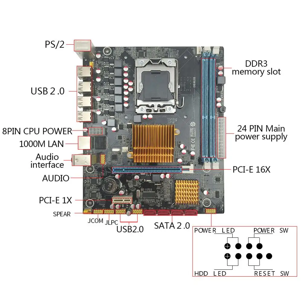 4GB Memory Upgrade for Intel DH77DF Motherboard DDR3 P3-12800 1600MHz Non-ECC Desktop DIMM RAM Upgrade PARTS-QUICK Brand 