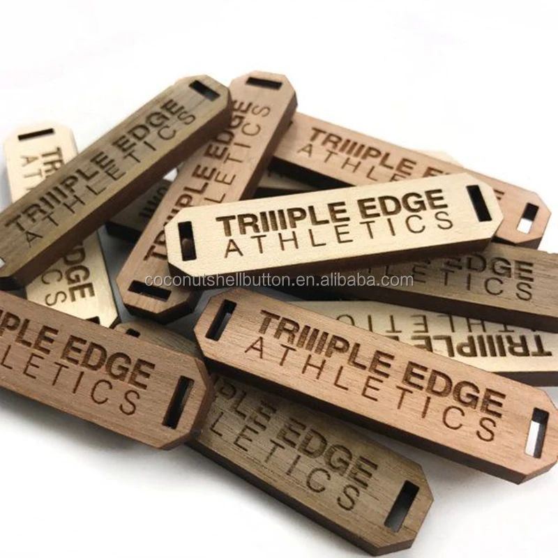 Handicraft Personalised Wooden Custom Brand Label Name Label Hang Label Hang Tags