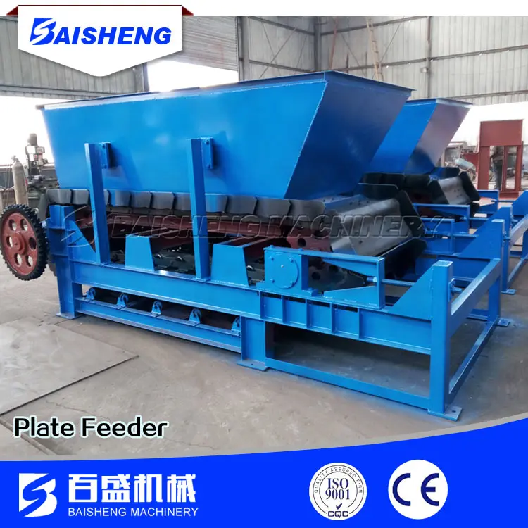 Apron Feeder 800-2500mm Width 10-1000TPH Heavy Duty Steel Plates for Mining/Cement