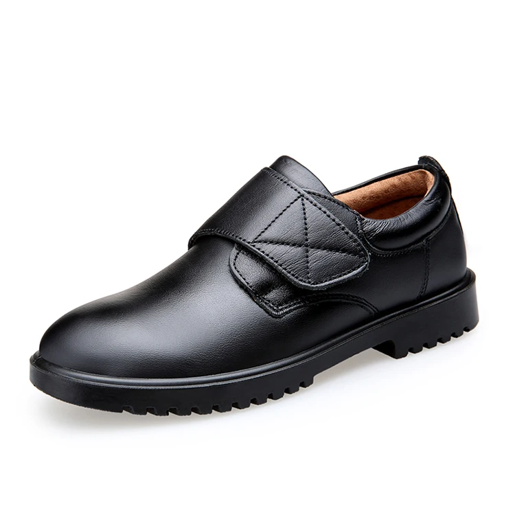 R musics delivery Source Fashionable New Design Black Leather School Shoes For Kids on  m.alibaba.com