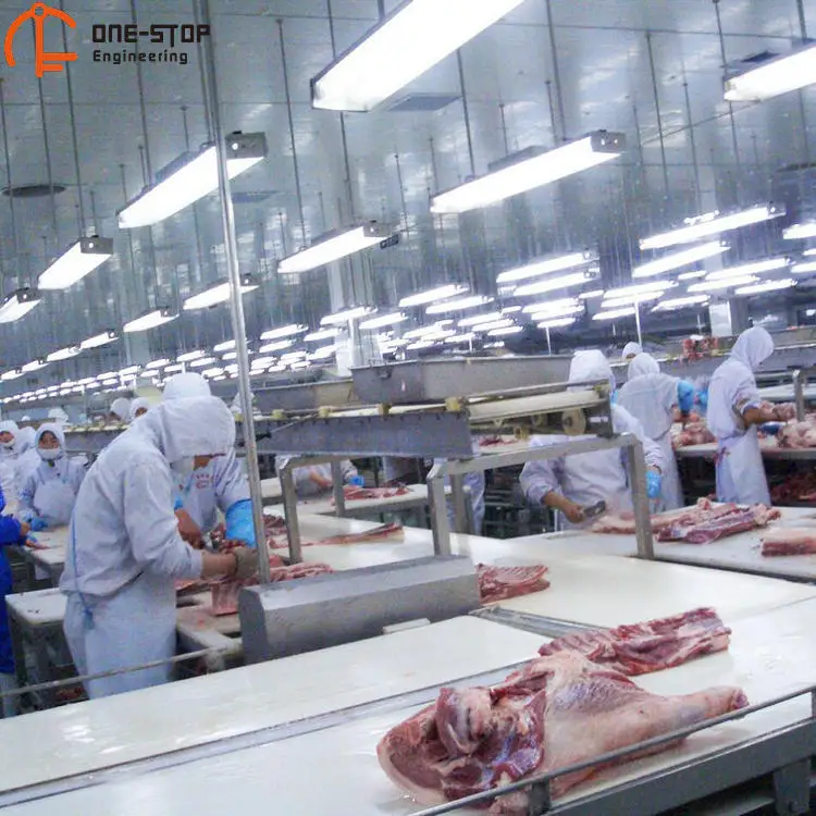 Pig Abattoir turnkey project of pig slaughtering factory slaughtering machine