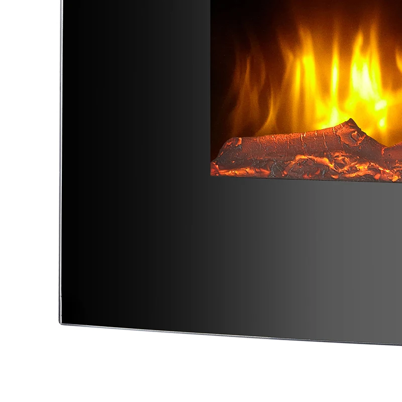 Wholesale Remote Control and Mechanical Control Electric English Style New Design Electric Fireplace With Resin Log Effect
