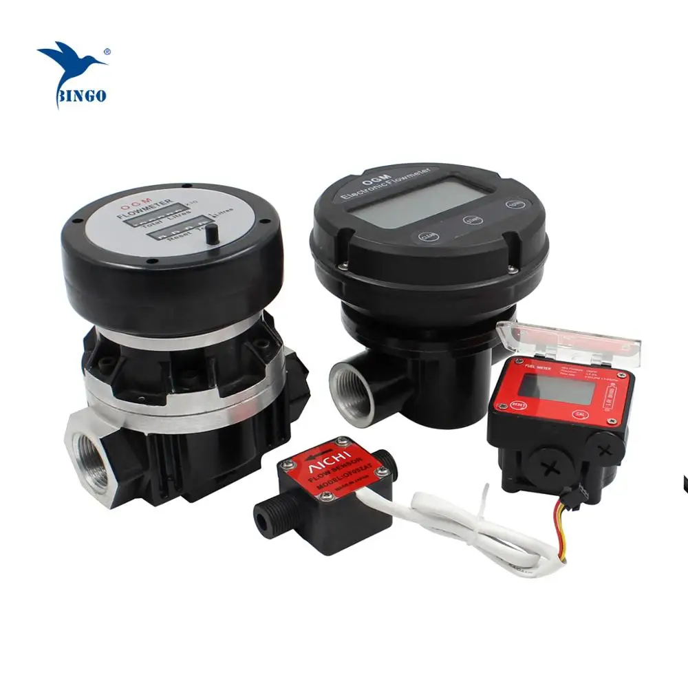 Volumetric Flow Meter Oval Gear Flow Meter For Oil Fuel Lubricant Fuel