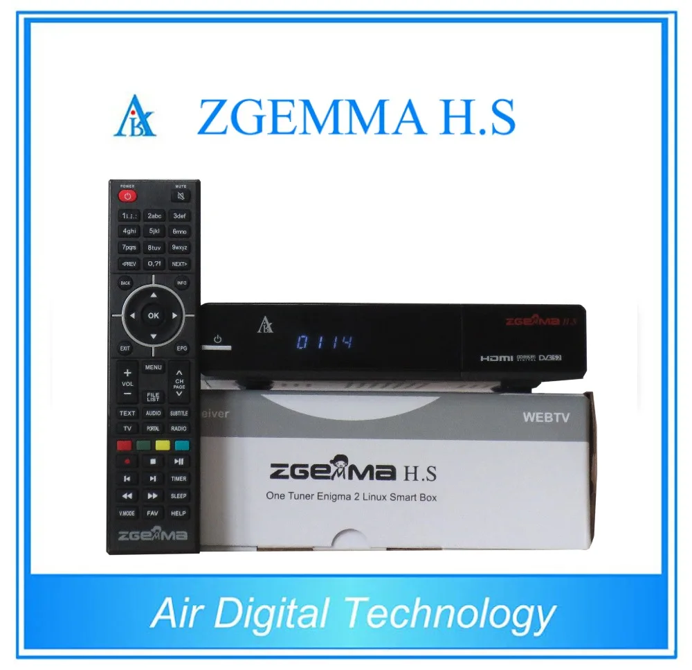Zgemma H.S Single DVB-S2 iptv Satellite Dvb-s2 Digital Satellite Receiver Software Download