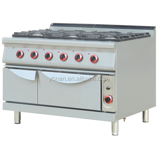 Commercial Kitchen Gas Stove 6 Burner,Lpg Npg Gas Stove 6 Burner Buy