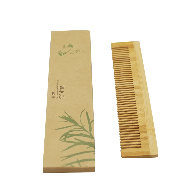 Высококачественная Массажная деревянная расческа Бамбуковая щетка для волос щетки ухода за волосами и красоты спа-массажер оптовая