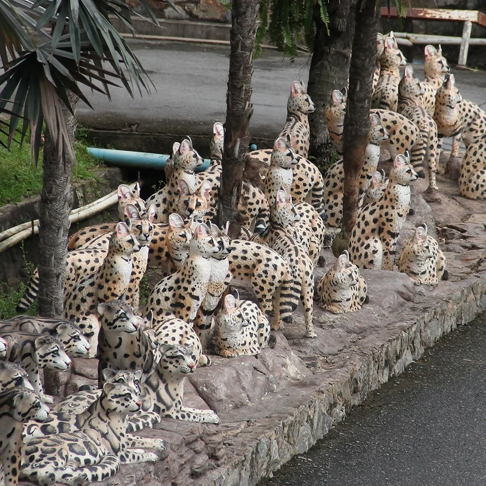 playground decoration equipment animatronic life size animals