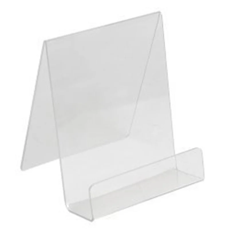 Hot Sale Clear Acrylic Tabletop Easel Stand Ad Brochure Pamphlet ...