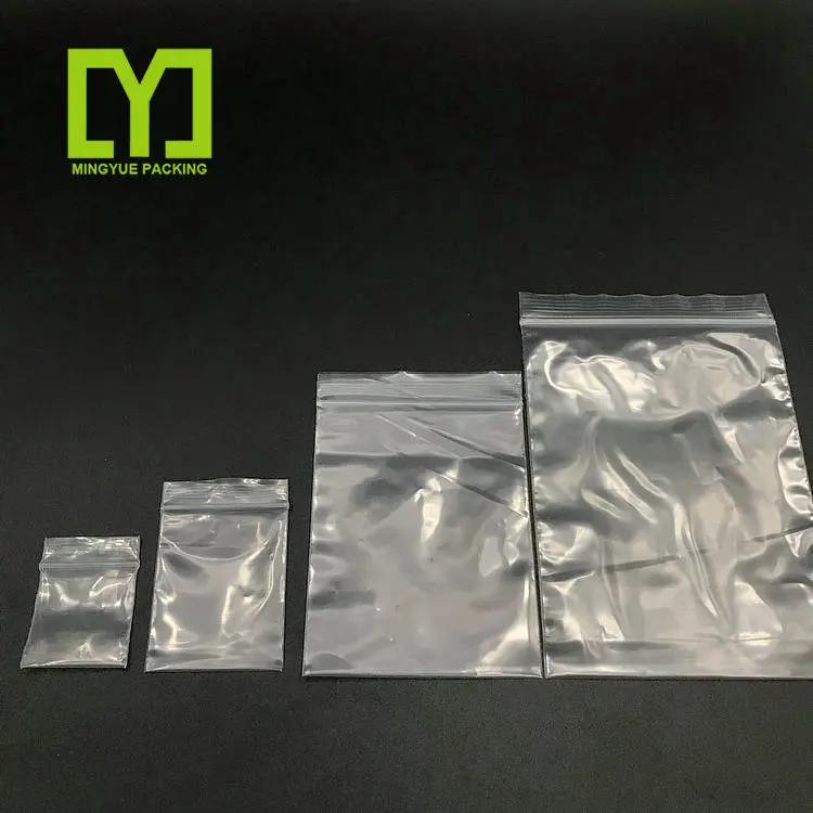zip lock bolsa sizes