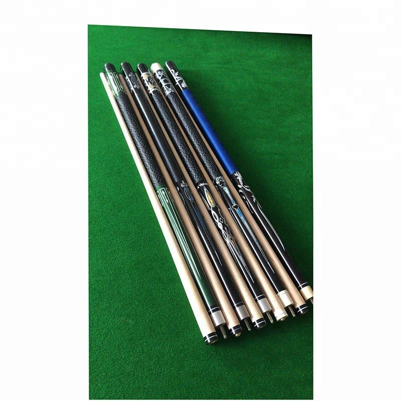 Кленовые белые деревянные запасные стержни для бильярдного бассейна с размером наконечника 13 мм