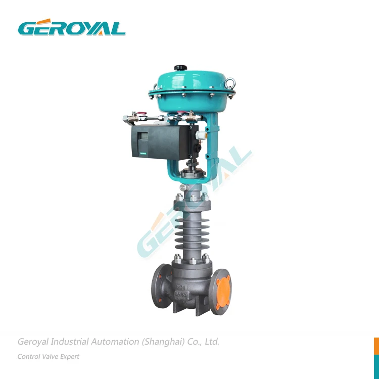 Pneumatic high temperature control valve