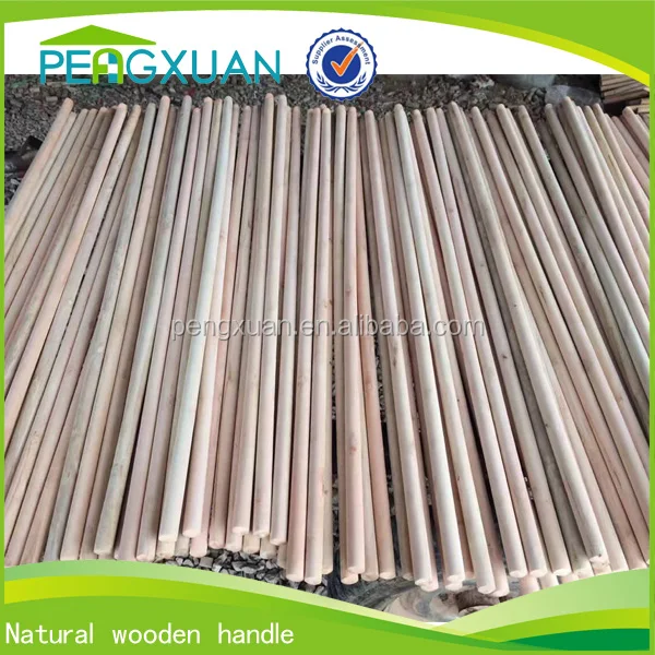 110-180cm Length Dry Natural Round Wood Poles for Broom and Mop Household Cleaning Tools & Accessories