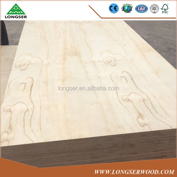 8x4 Full Pine Wood Cheap Plywood Sheet