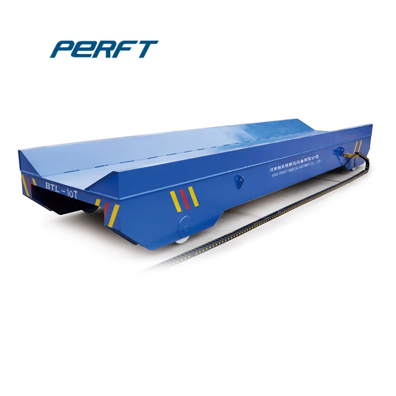 Steel Mill Coil Handling Heavy Load Automated Track Transport Car