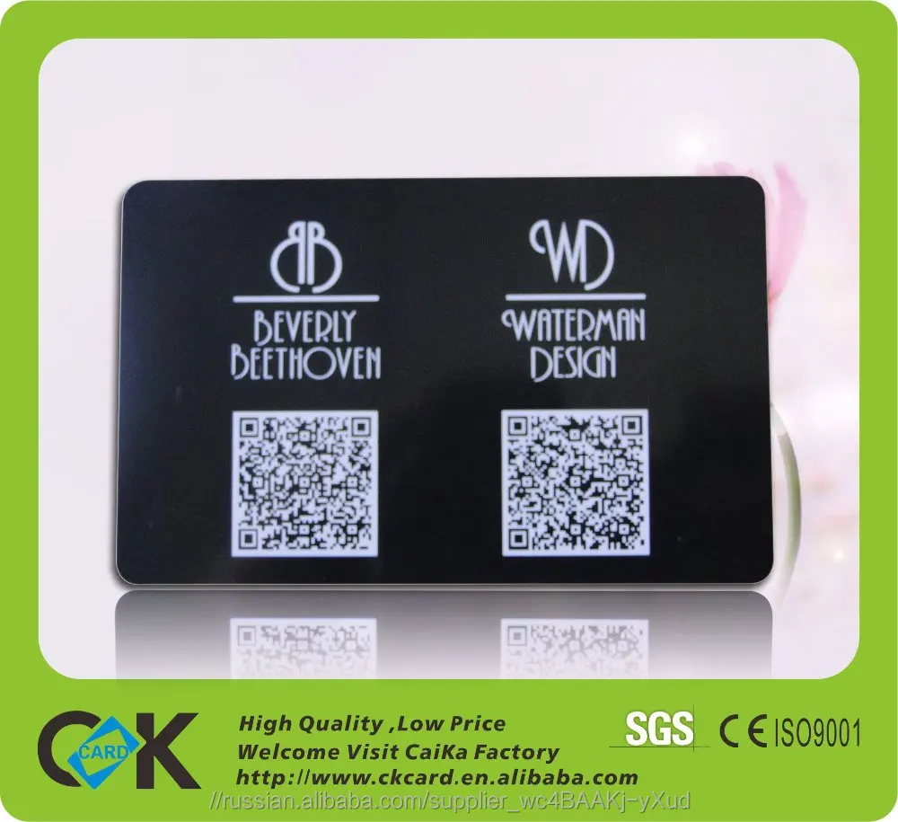 Фантазии и многоцветный бизнес-карта с wechat