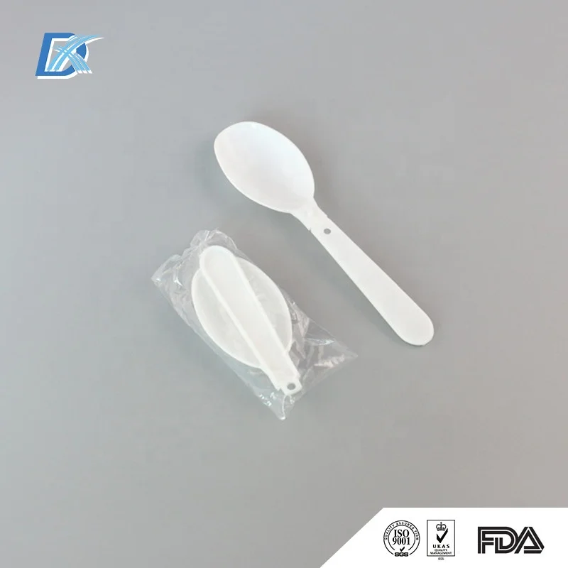 個別包装された使い捨て折りたたみ式プラスチック製スプーン