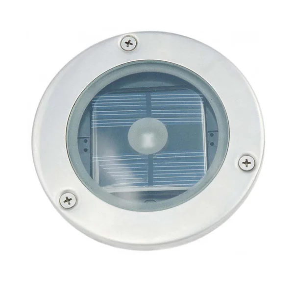 Solar LED light underground/deck/garden decor light Round Shape Hot sale Ip 68 rate waterproof high quality factory price