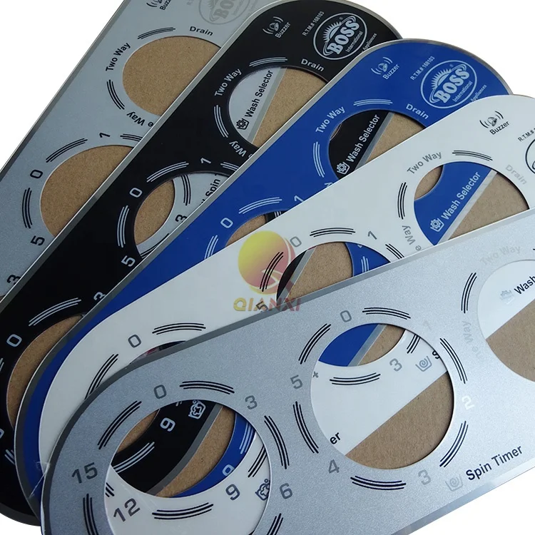 
Пользовательская обратная печать, бархатная поликарбонатная пленка, контрольная наклейка на переднюю панель, Lexan мембранный графический слой 