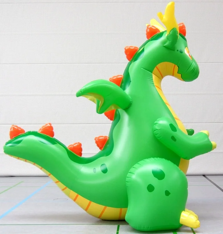 Customized Pvc Inflatable Green Dragon for Sales