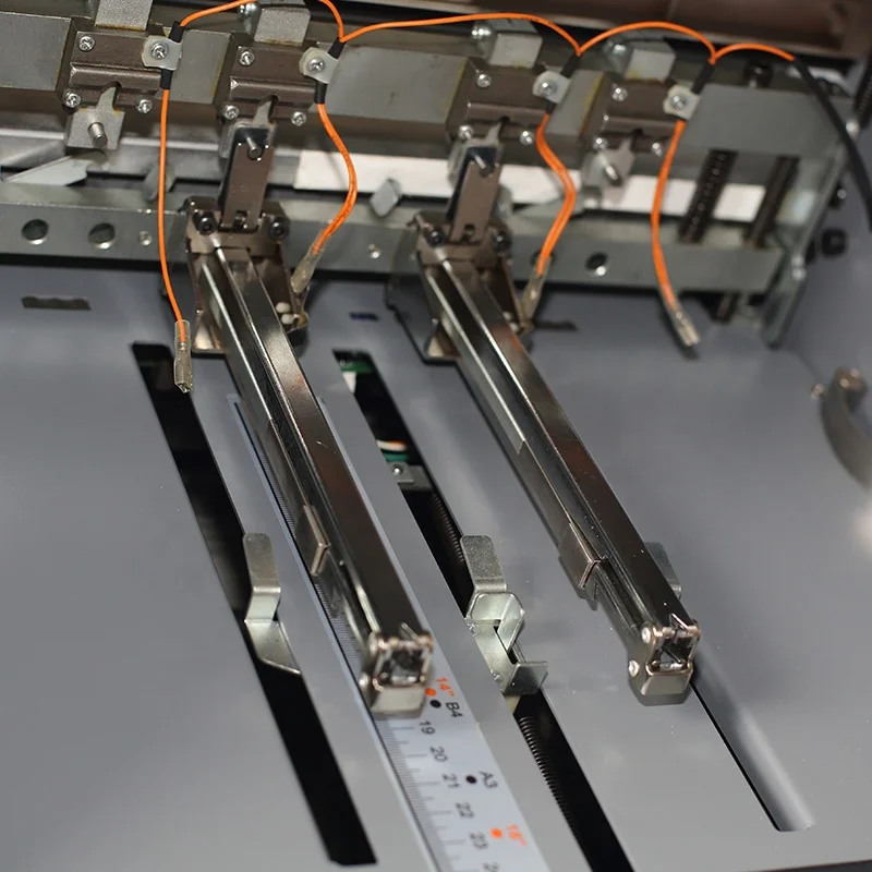 Booklet Stapler Machine Tabletop Booklet Maker With Automatic and Manual Cycle Modes