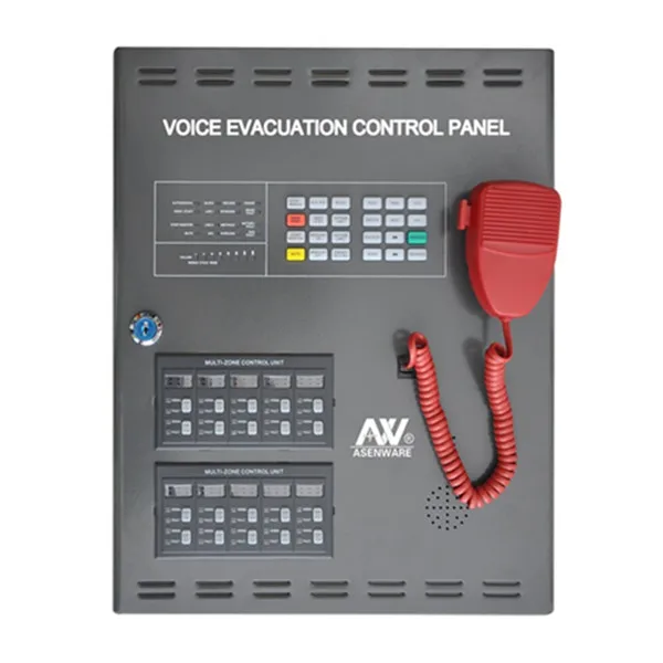 Fire Alarm Audio System/voice Evacuation System Designed to Provide Notification for Small to Medium Applications