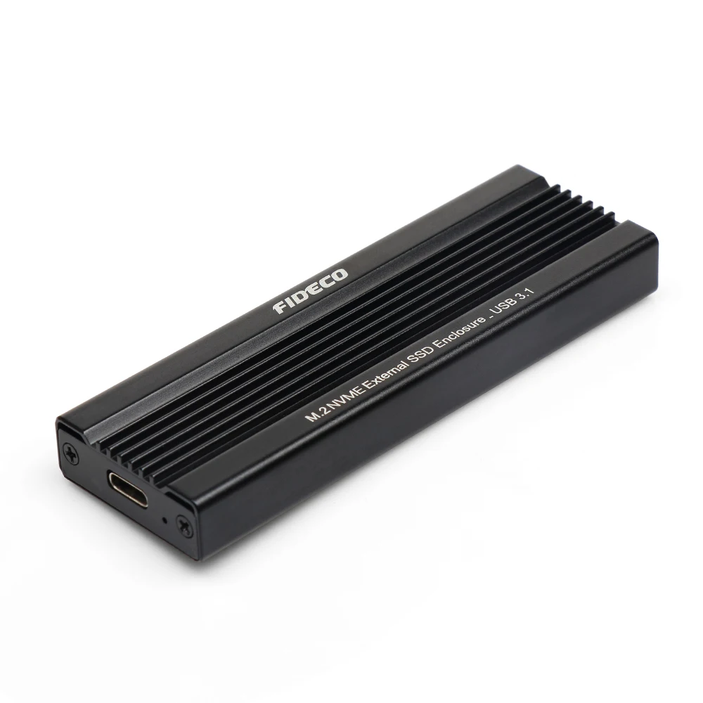 Внешний корпус для жесткого диска FIDECO usb 3,1 type c gen 2 NVME pcie m.2 ssd hdd