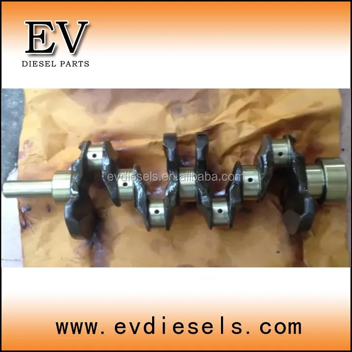 Excavator Engine DA120 DA220 DA640 Crankshaft Fit on ISUZU diesel