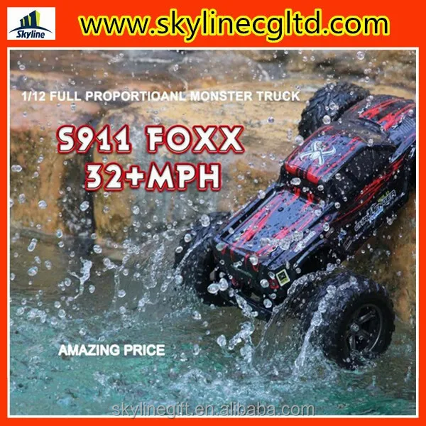 S911 масштаб 1:12 SUV Водонепроницаемый 2,4 Ghz rc автомобиль. 4G удаленный гоночный автомобиль игрушки