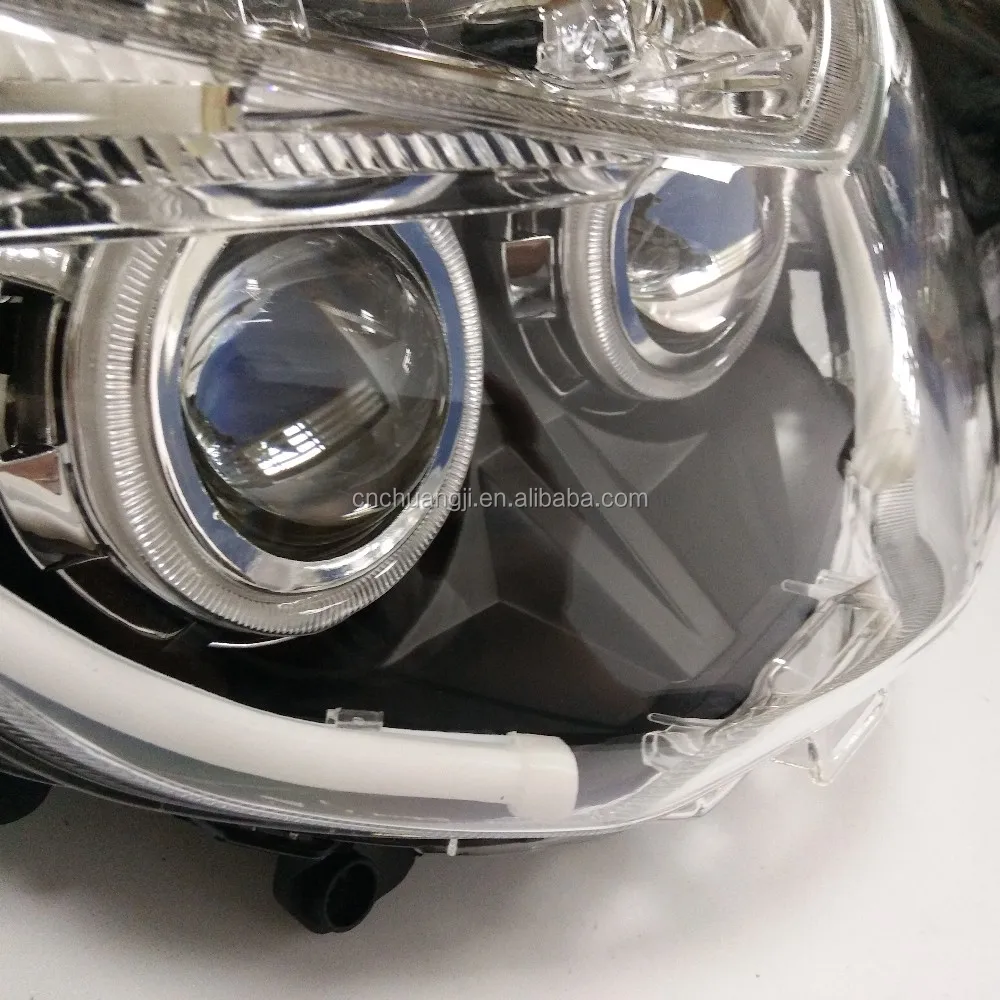 YAMAHA NMAX 125 用 NMAX JPA LED ヘッドライト - ブルー 2レンズ