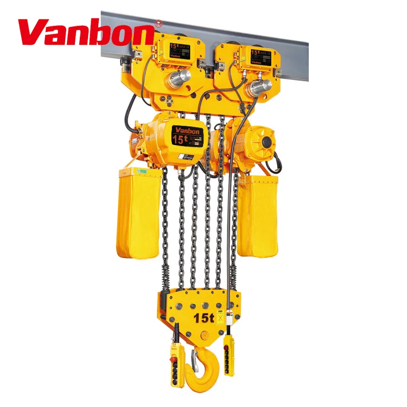 Vanbon High Quality and Durable 15t Electric Chain Hoist