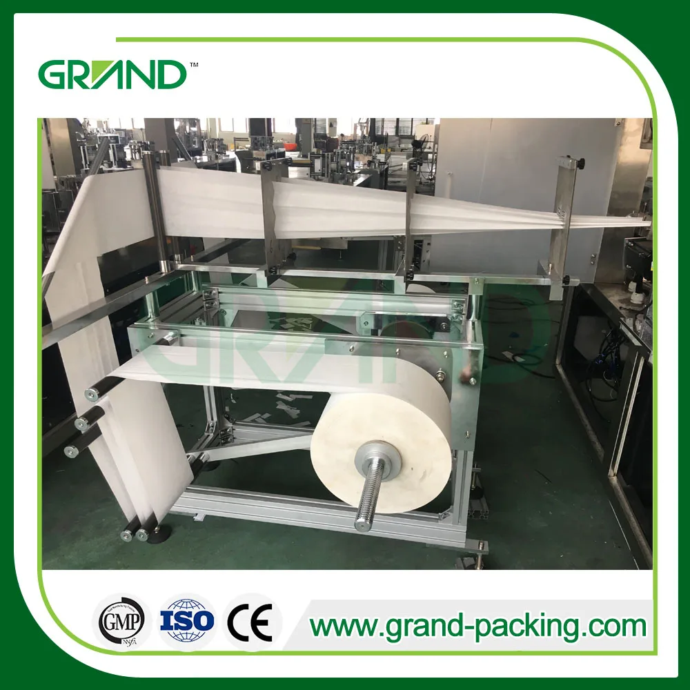 
 Автоматическая упаковочная машина с одной саше для влажных салфеток/спиртовой тампон/влажных салфеток  