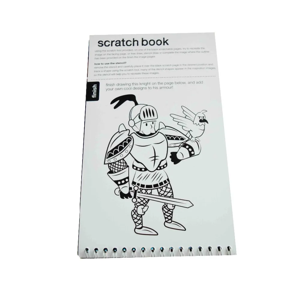 Kids Educational Magic Scratch Card Book