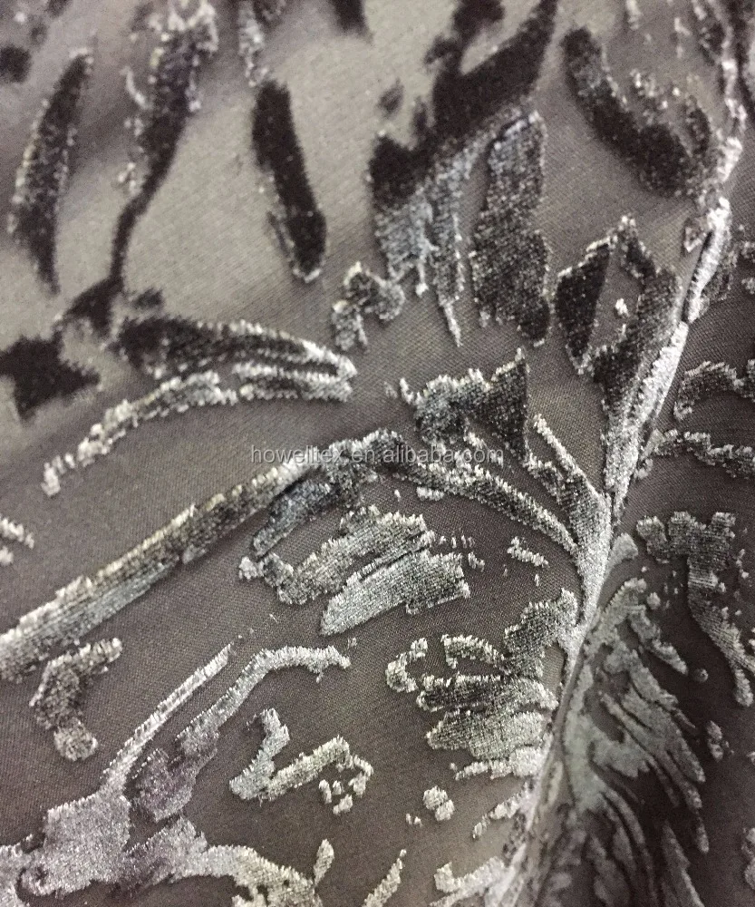 
 2018 новейшая шелковая вискозная бархатная ткань для одежды  