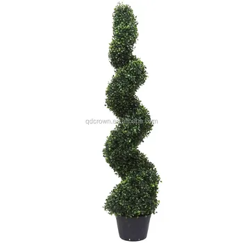 New Style Topiary Boxwood Goplus 4Ft Tree Boxwoood Plant The Range Spiral Artificial Trees 4 Foot