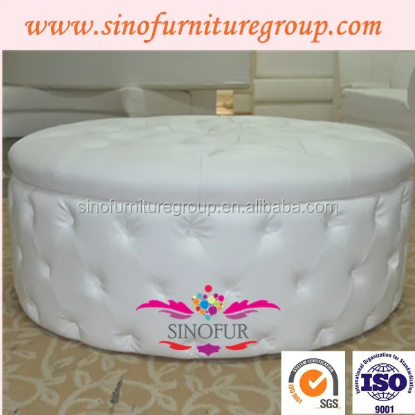 Круглый хрустальный пуговичный Стеганный диван-кровать