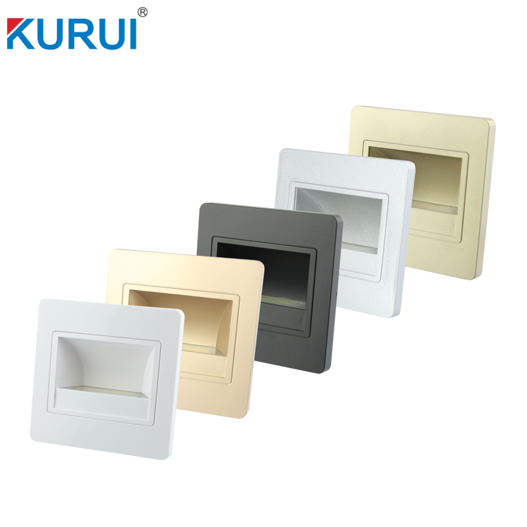 
 Внутренний современный дизайн ПК утопленный 1,5 Вт step light Настенный Светильник  