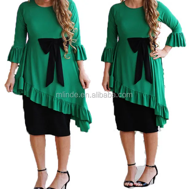 long tail peplum top