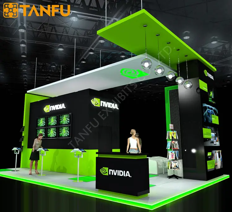 【Creative Booth Design】 TANFU Design Exhibition Booth for Trade Show - 100% Customized