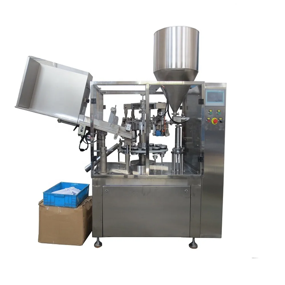 
Автоматическая мазь, косметический лосьон, зубная паста, крем для рук, пластиковая ламинированная трубка, упаковочная машина 